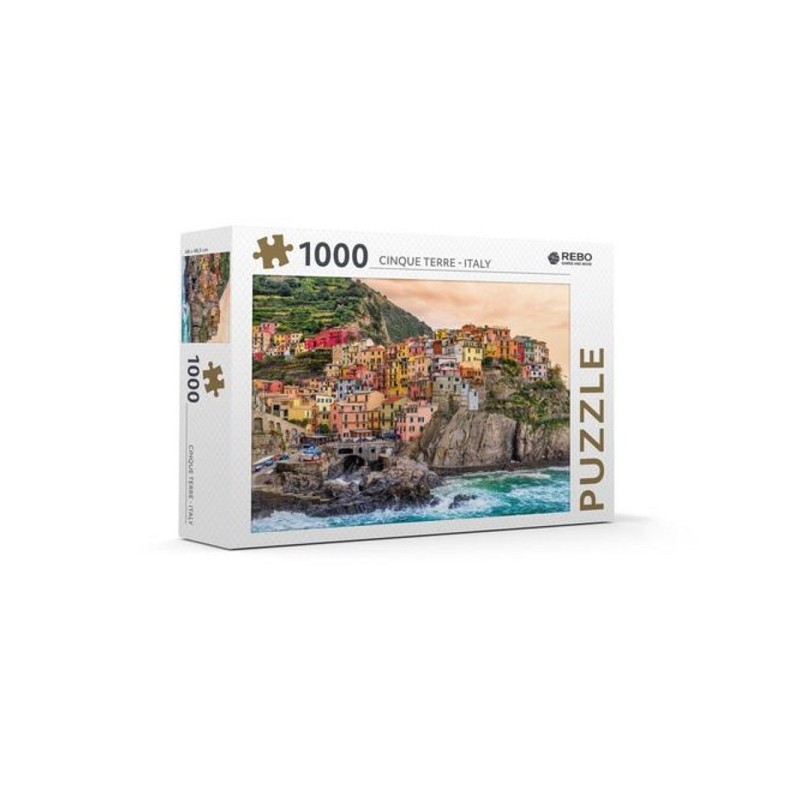 Rebo puzzel Cinque Terre Italy 1000 stukjes