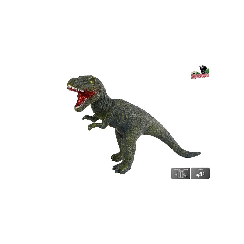 DinoWorld T-rex dinosaure avec son 57cm