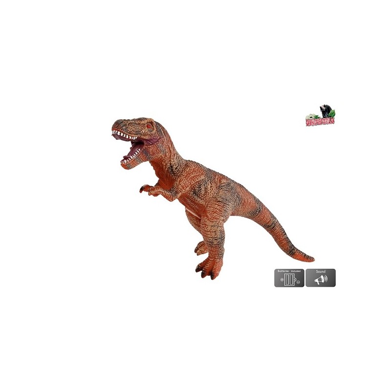 DinoWorld T-rex dinosaure avec son 41cm