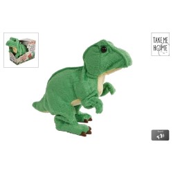 DinoWorld loopdino T-Rex groen 18cm