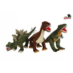 DinoWorld dinosaurus pluche met plastic tanden 50-60cm