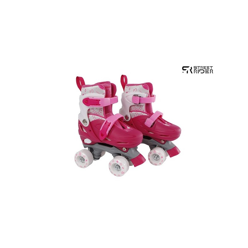 Street Rider rolschaatsen roze verstelbaar maat 27-30