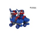 Patins à roulettes Street Rider bleu réglable taille 31-34