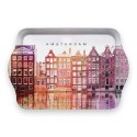 Plateau Amsterdam métal 21,5x14cm