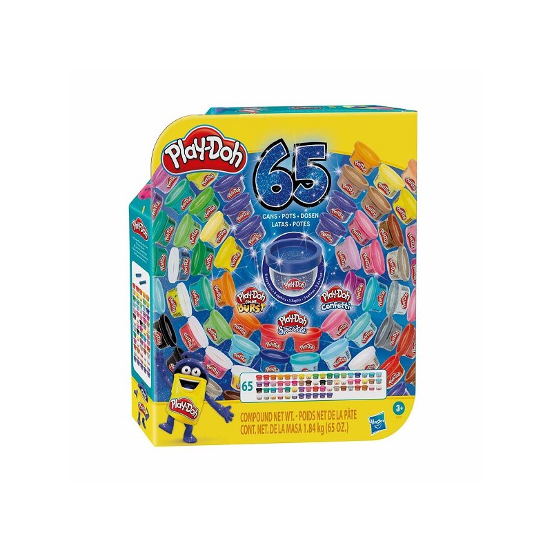 Hasbro Play-Doh Célébrez, paquet de 65