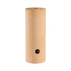 Esschert Design Bougie finlandaise en bois de pin Ø9,5x25,5cm