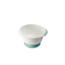 Bol mélangeur Keeper 3,5L avec ventouse Ø27x15cm blanc/aqua