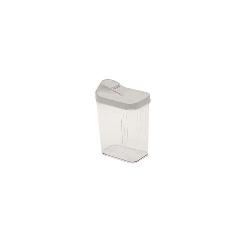 Keeeper Strooibus 0,25L 6,5x4x12cm wit/transparant