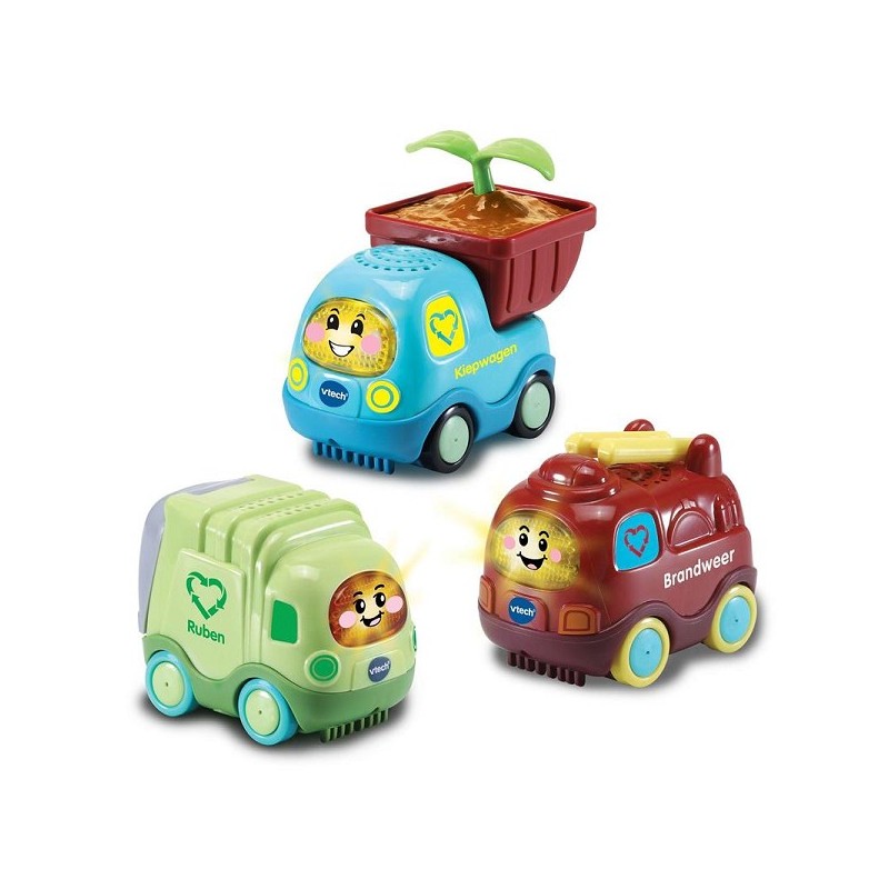 Vtech Toet Toet auto- ECO Trio Pack NL