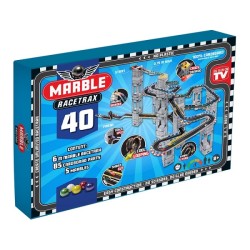 Marble Racetrax knikkerbaan circuitset 40 sheets 6m