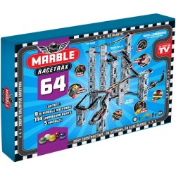 Marble Racetrax piste de billes Grand Prix set 64 feuilles 9m