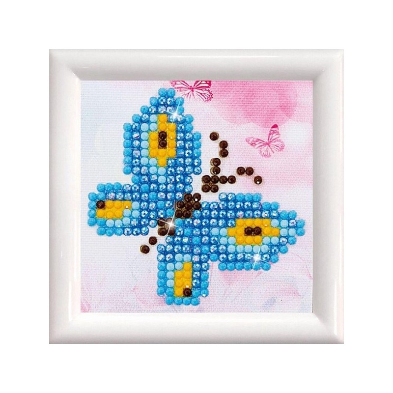Diamond Dotz Vlinder in frame 7,6x7,6cm