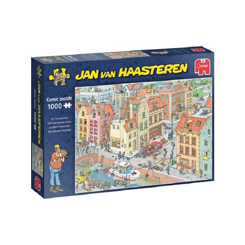 Jumbo Jan van Haasteren puzzel Het ontbrekende stukje 1000pcs