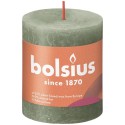 Bougie bloc rustique Bolsius 80/68 Olive fraîche - Olive fraîche