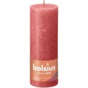 Bolsius Shine Collection Bougie bloc rustique 190/68 Blossom Pink - Blossom Pink
