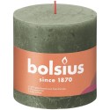 Bougie bloc rustique Bolsius 100/100 Olive fraîche - Olive fraîche