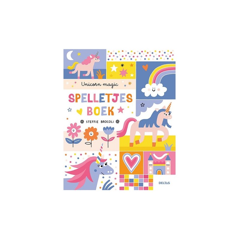 Deltas Unicorn magic Spelletjesboek