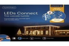 Lumineo LED's connect cascade lights starter set 8 functie twinkel effect en 8 uur timer warm wit