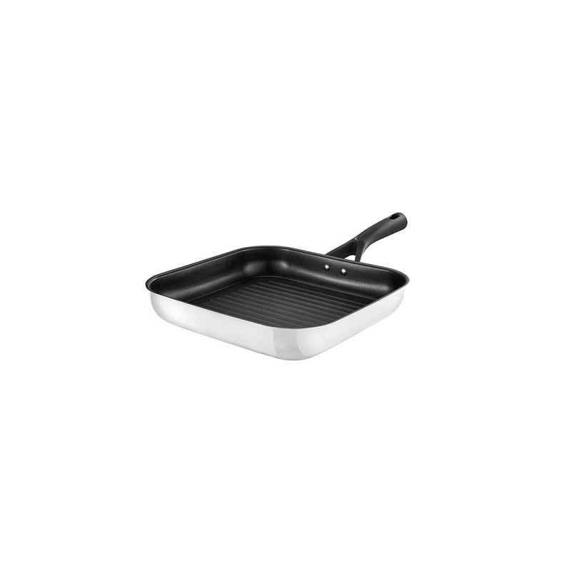 Pyrex Expert Touch RVS Grillpan 28cm voor o.a. Inductie