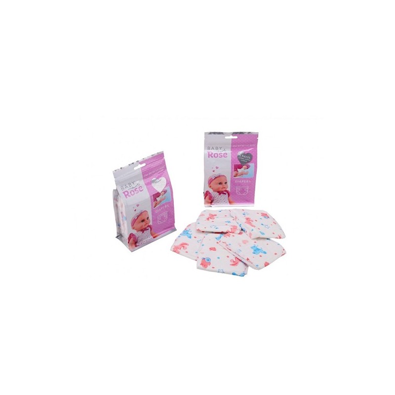 John Toy Baby Rose 5 couches dans un sac