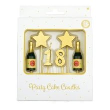 Paperdreams Party cake candles - 18 jaar