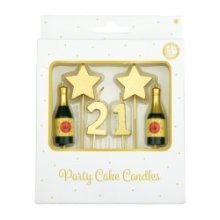 Bougies pour gâteaux de fête Paperdreams - 21 ans