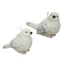 Decoris Kaarsfiguur vogel wax wit 11.4x7x8.4cm
