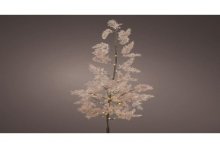 Branche Lumineo finition givrée avec 45 lampes micro LED dia20cm x 120cm