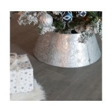 Jupe de sapin de Noël Everlands Zinc dia70x28cm pour sapin de Noël jusqu'à 240cm selon modèle