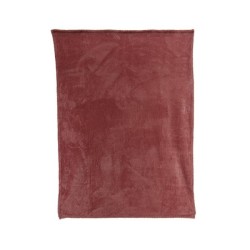 Decoris couverture de vie polyester rose 130x170cm