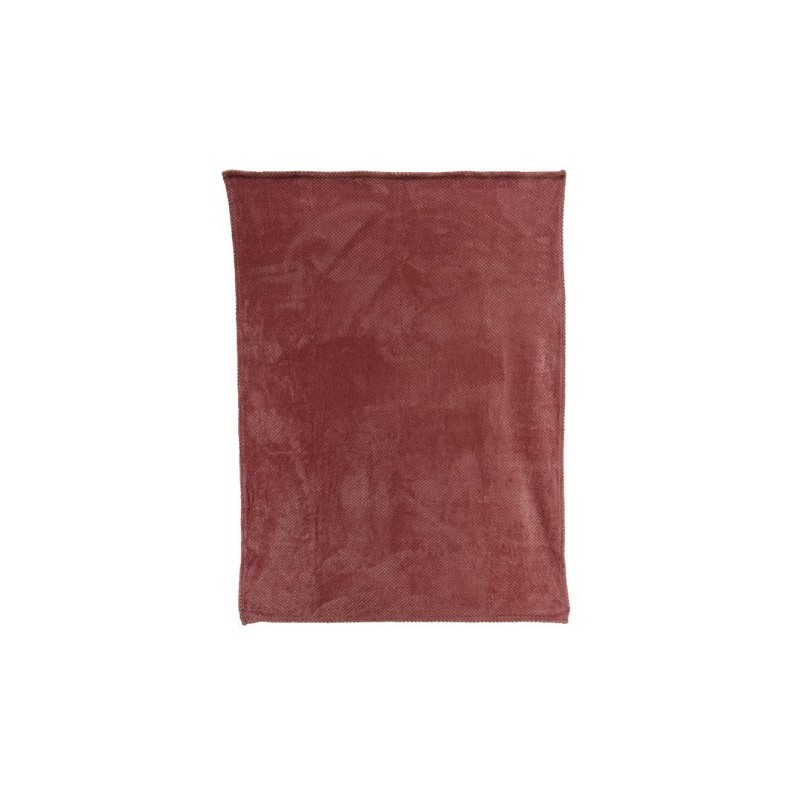 Decoris couverture de vie polyester rose 130x170cm