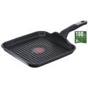 Poêle Grill Tefal Unlimited 26x26cm en aluminium avec revêtement en titane. Convient à tous les feux, y compris l'induction