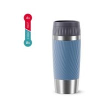 Emsa Travel Mug Easy Twist tasse isotherme bleu inold 360ml anti-fuite