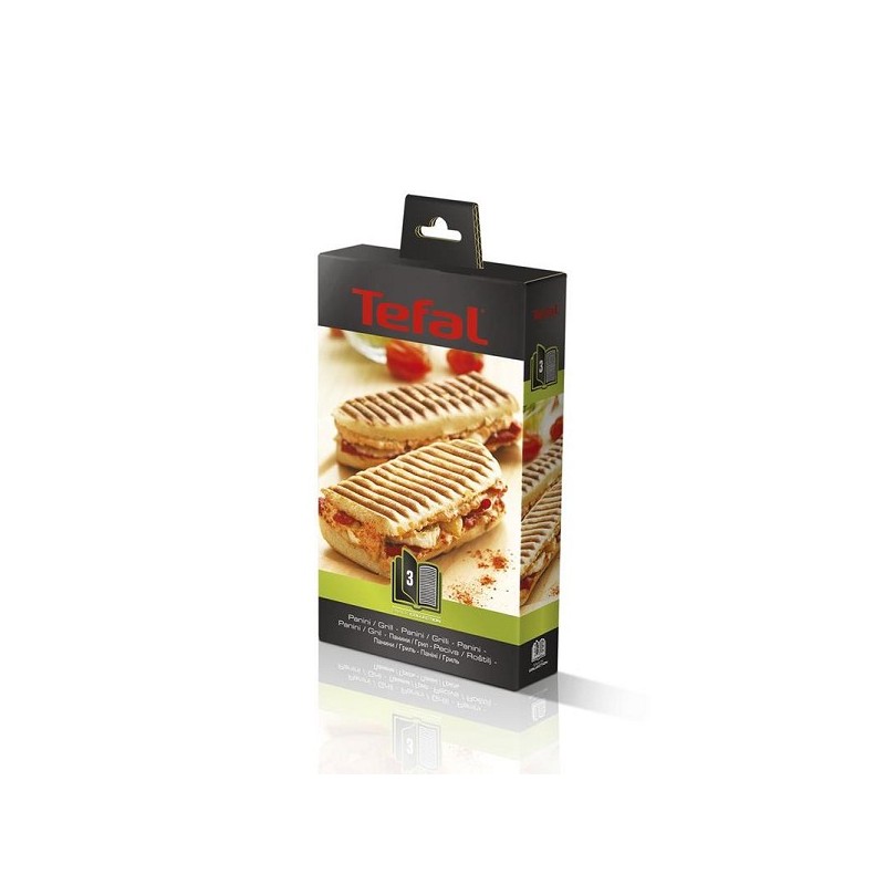 Assiettes à panini Tefal pour collection d'appareils snack