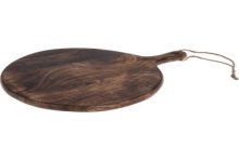 Serveerplateau mango hout rond 39xØ29cm