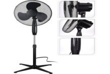 Ventilateur Debout Dia 40Cm Noir