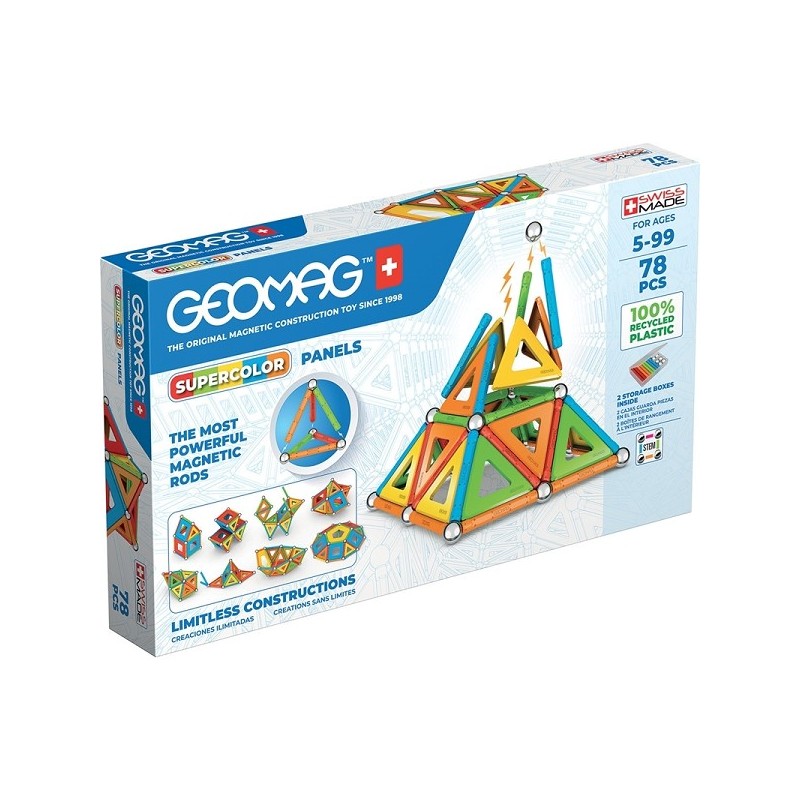 Geomag Super Color Recycled 78 pcs