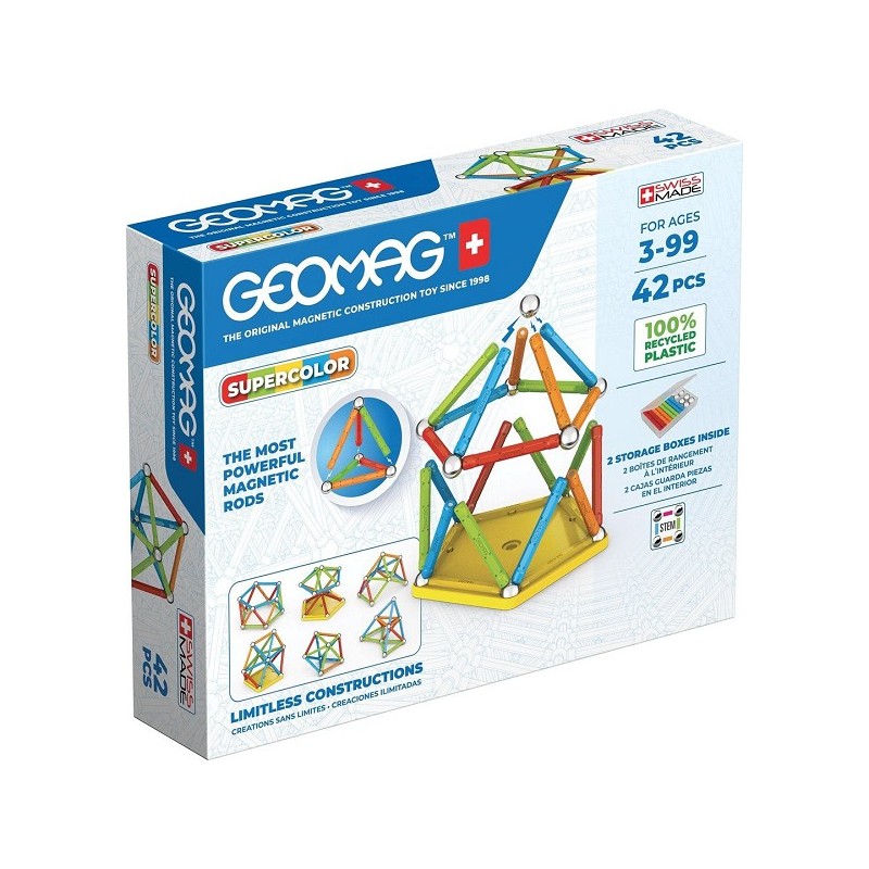 Geomag Super Color Recycled 42 pcs