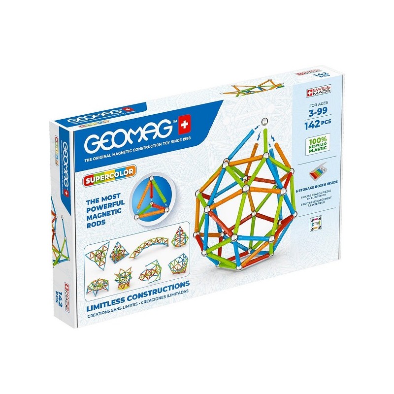 Geomag Super Color Recycled 142 pcs