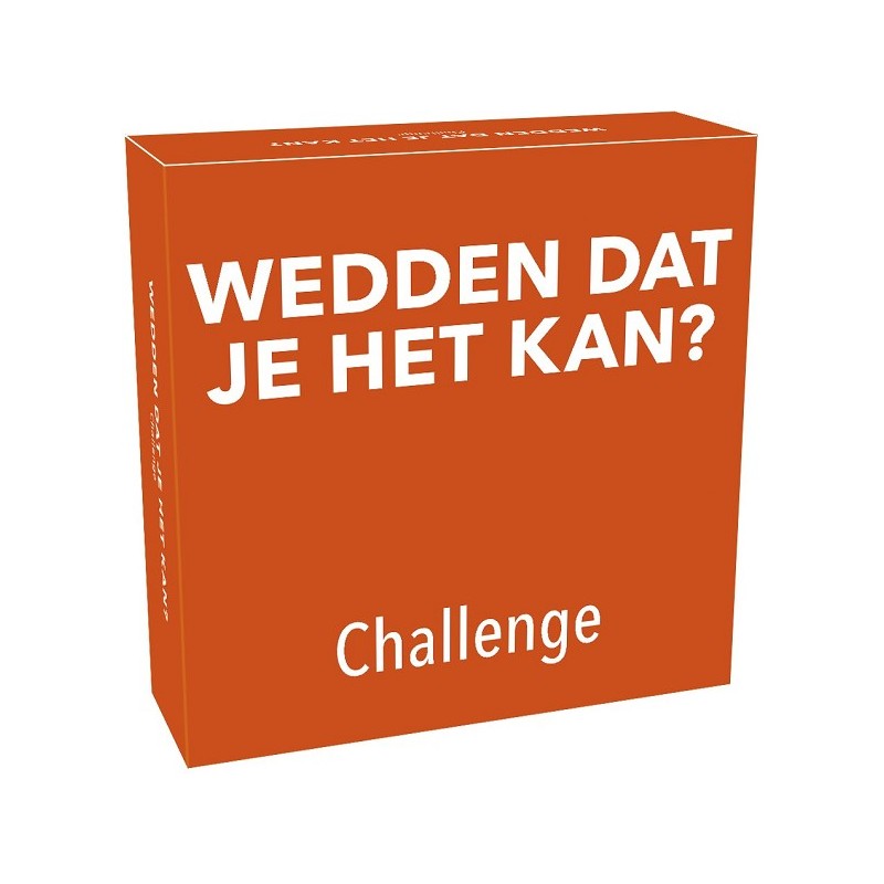 Tactic Gift Game : Wedden dat je het kan Challenge (NL)