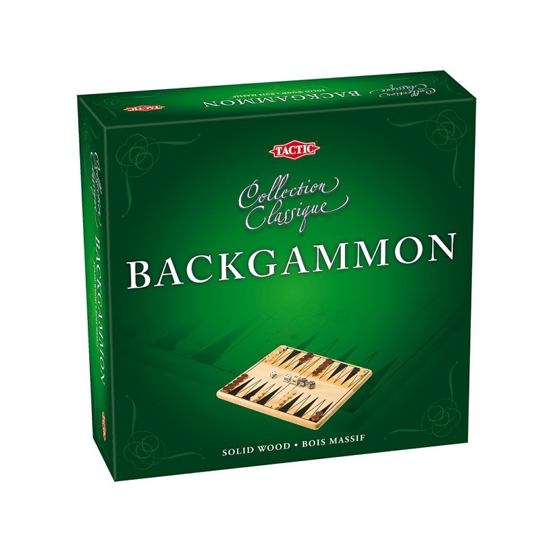 Tactique Backgammon Bois