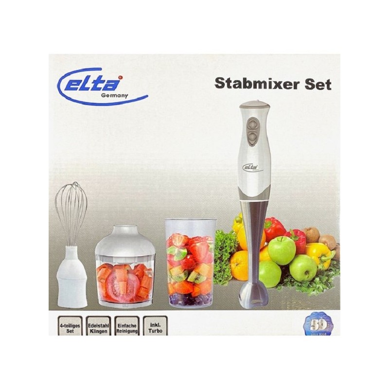 Elta Staafmixerset 4-delig 200W