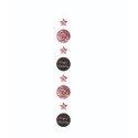 Paperdreams Hanging decoration roze/zwart - 60