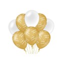 Paperdreams Ballons de décoration or/blanc - Joyeux anniversaire Pack de 8 pièces