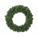 Everlands Imperial pine Krans diameter 50cm voor binnen en buiten gebruik Aantal tips:200 PVC Zachte naalden