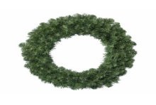 Everlands Imperial pine Krans diameter 50cm voor binnen en buiten gebruik Aantal tips:200 PVC Zachte naalden