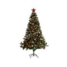 Everland Imperial pine inclusief decoratie en verlichting 210cm 380 LED lampen warm wit