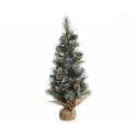 Everlands Imperial pine mini kunstkerstboom 75cm met dennenappels en frosted look