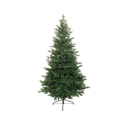 Sapin de Noël artificiel de luxe Everlands Allison Pine 240 cm de haut vert avec aiguilles réalistes diamètre 152 cm