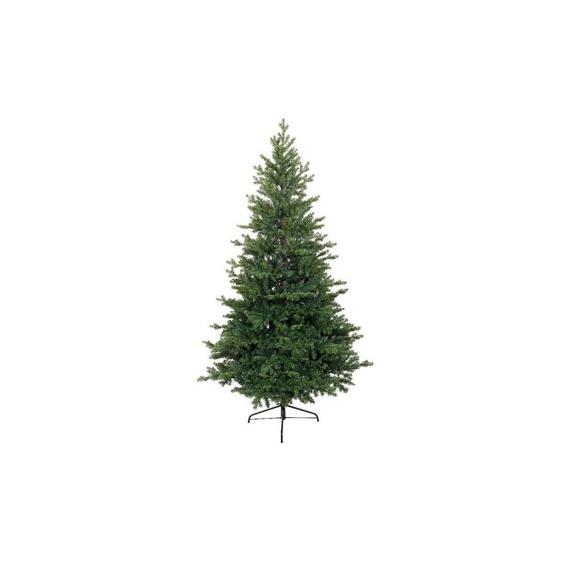 Everlands Allison Pine luxe kunstkerstboom 240cm hoog groen met realistische naalden diameter 152cm